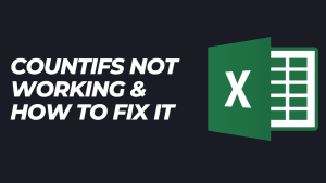 Countifs not workings
