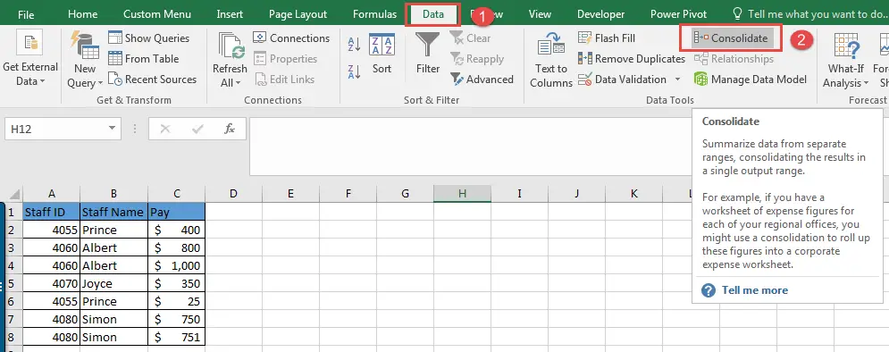 How To Combine Rows With Data In Excel