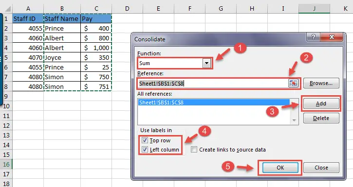 Excel Combine Rows With Same Column Value