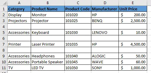 excel-sort-ignore-blanks-3-methods-step-by-step-excel-curve