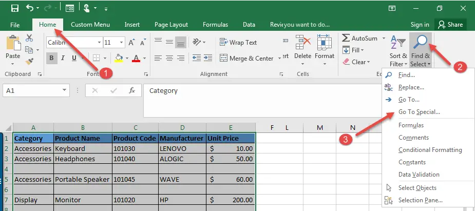 excel-sort-ignore-blanks-3-methods-step-by-step-excel-curve