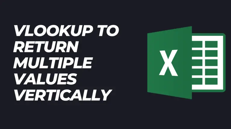 Use Excel VLOOKUP to Return Multiple Values Vertically | Excel Curve