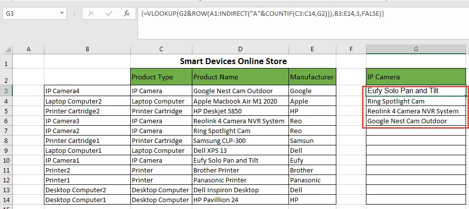 use-excel-vlookup-to-return-multiple-values-vertically-excel-curve